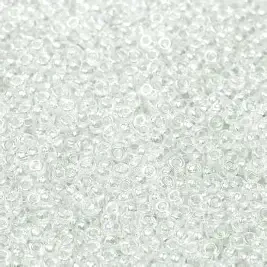 Miyuki Seed Beads 11/0 - Crystal Lustered, 10 g