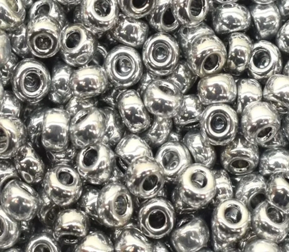 Miyuki Seed Beads 8/0 - Black Labrador Full, 10 g