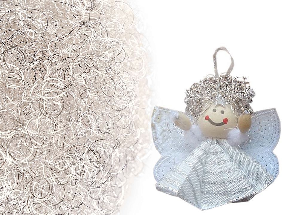 Andělské vlasy - barva stříbrnobéžová