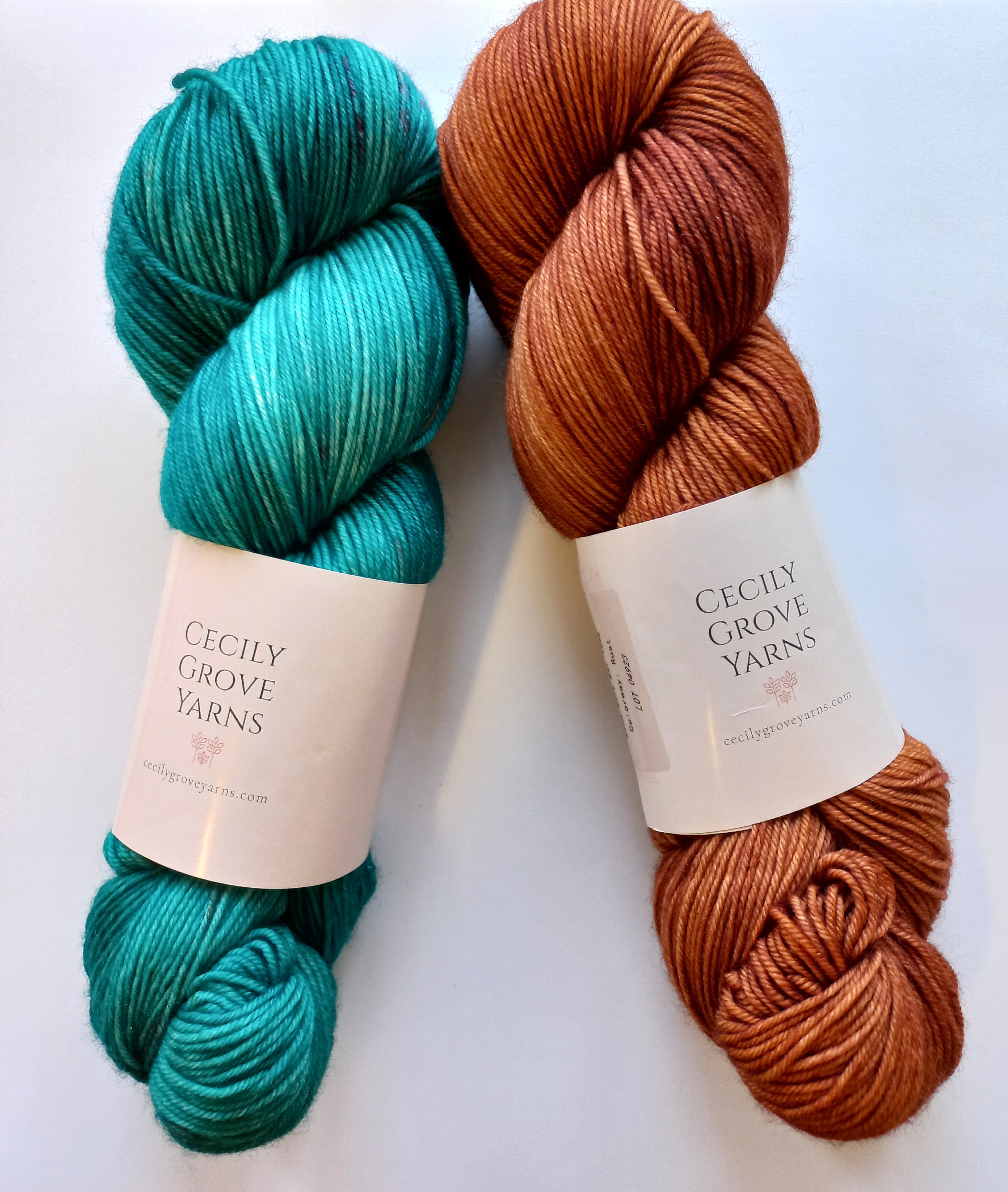 Cecily Grove Yarns Goya Merino - Rust