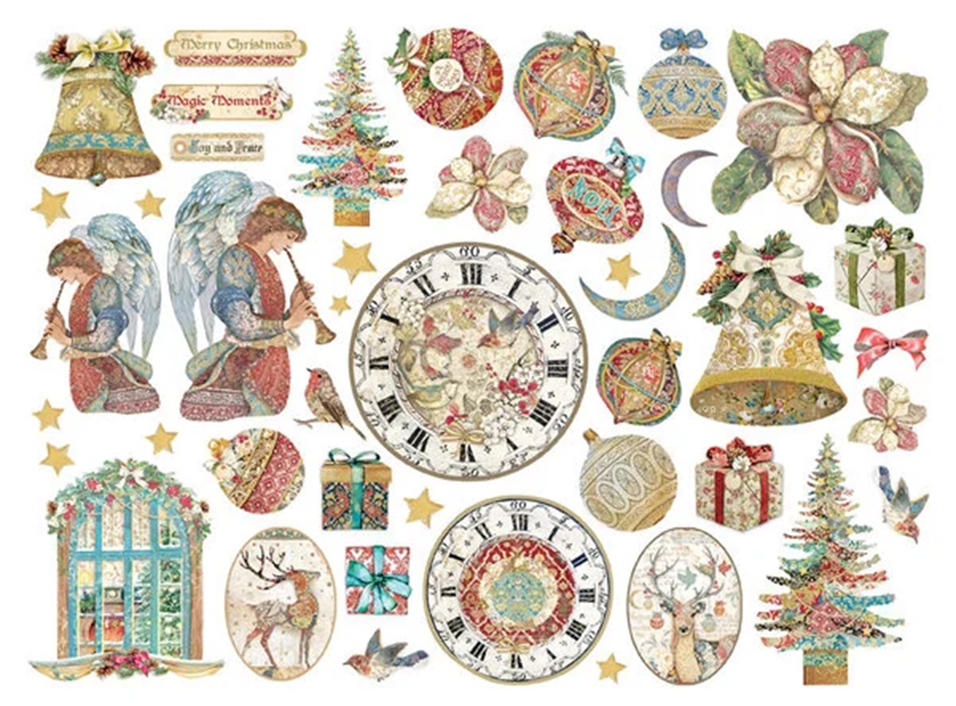 Die cuts assortite - Christmas Greetings