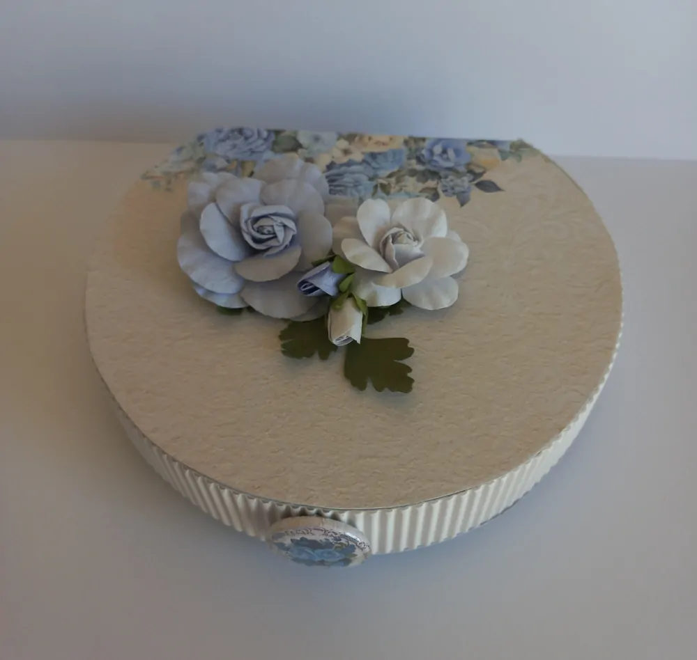 Svítící prostorové přání - Blue