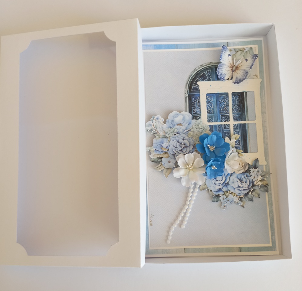 Přání s krabičkou - Okno a dveře