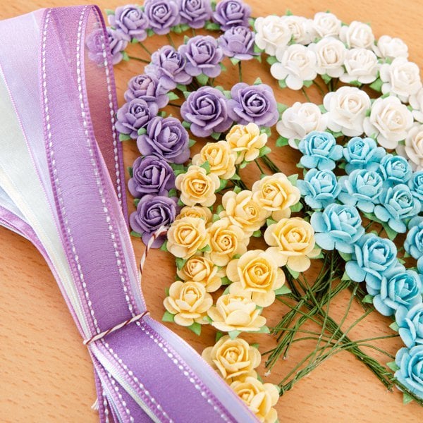 Kolekce - Mulbery Roses and Ribbon Collection