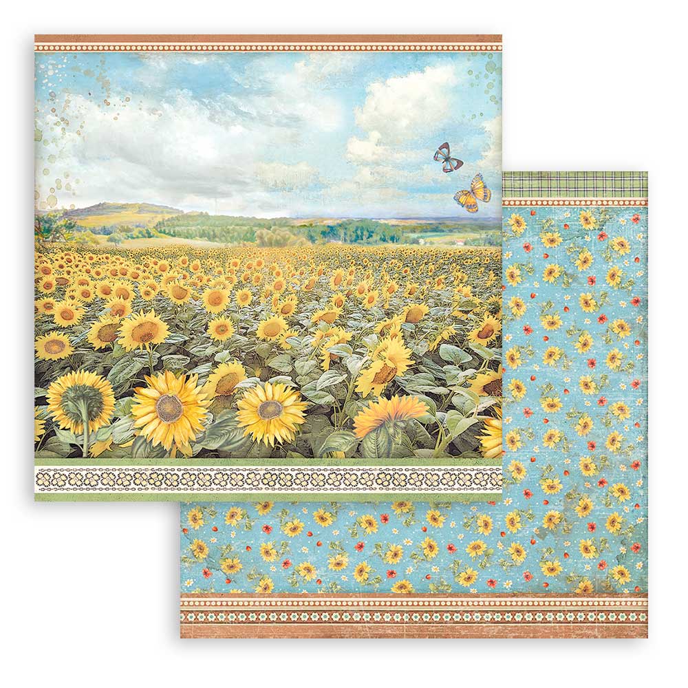 Sada papírů - Sunflower Art