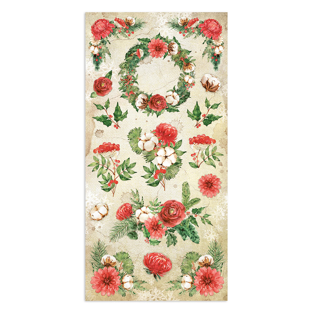 Sada čtvrtek - Romantic Home for the holidays, 15 x 30,5 cm