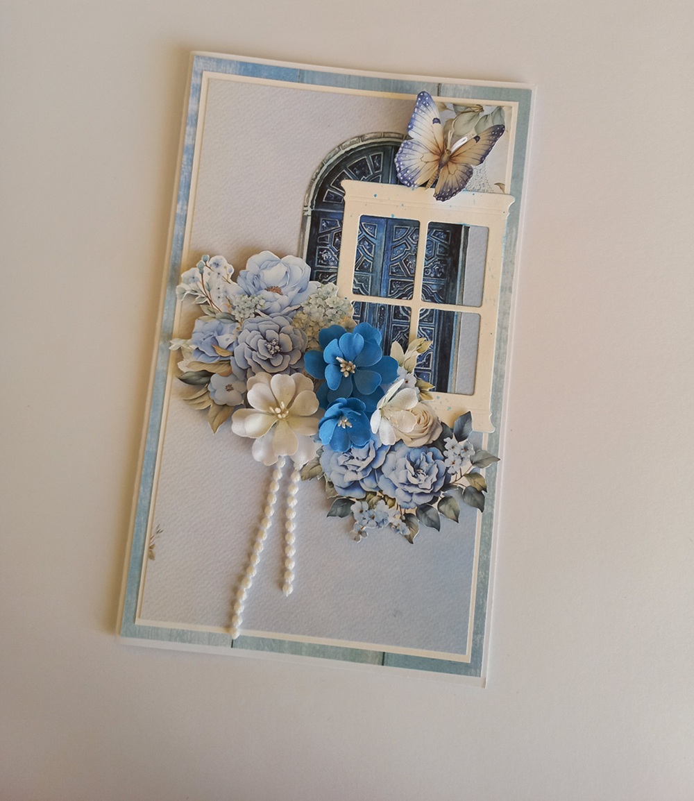 Přání s krabičkou - Okno a dveře