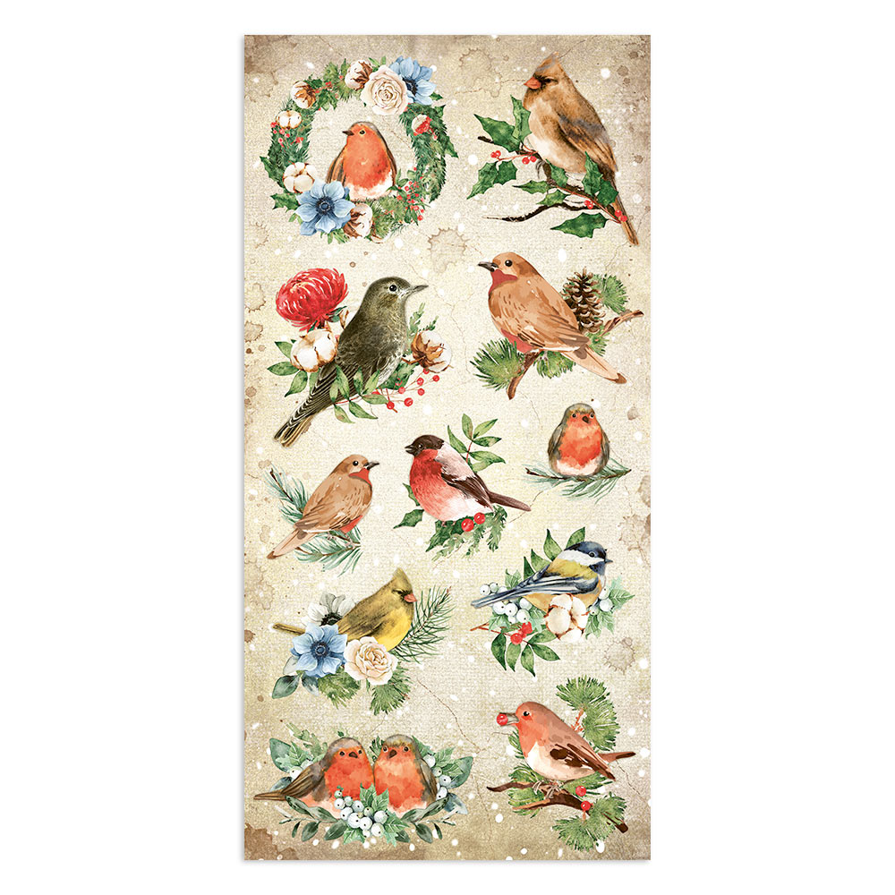 Sada čtvrtek - Romantic Home for the holidays, 15 x 30,5 cm