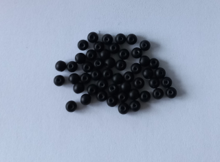 Minerál - Onyx matný, 4 mm