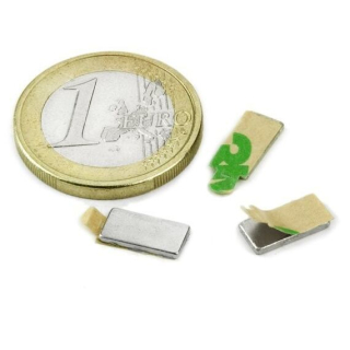 Kvádrový magnet, 10 x  5 x 1 mm