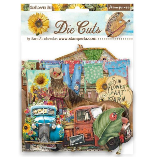 Die cuts assortite - Sunflower Art