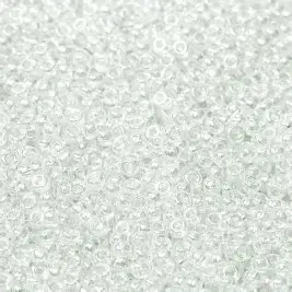 Miyuki Seed Beads 11/0 - Crystal Lustered, 10 g