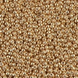Miyuki Round 11/0 - Galvanized Gold, 10g