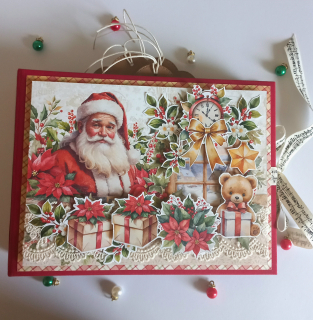 Vánoční album - červené