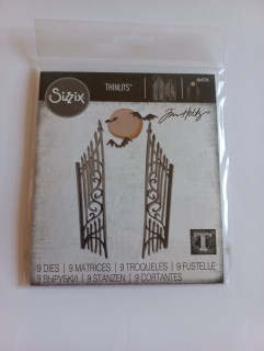 Sada vyřezávacích šablon Sizzix Thinlits - Gate Keeper