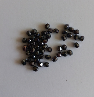 Ohňovky - Luster Gun Metal 4 mm, 50ks