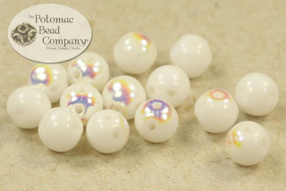 RounDuo - Chalk White AB, 5 mm, 20ks