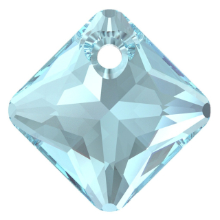 Swarovski Princess Cut - Aquamarine