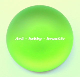 Kabošon - Peridot, 18 mm