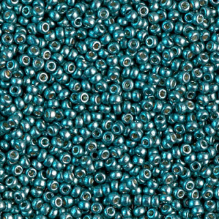 Miyuki Round 11/0 Duracoat Galvanized Sea Foam