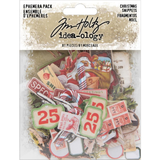 Sada Tim Holtz Idea-ology - Christmas Snippets