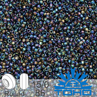 TOHO 15/0 - Metallic Rainbow Iris 