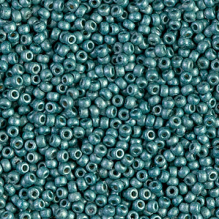 Miyuki Round 11/0 - Duracoat Galvanized Matte Dk Sea Foam